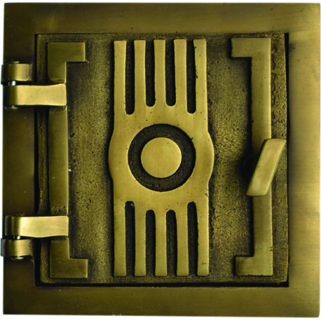 Dvierka revízne - 6 x 6 - MOSADZ