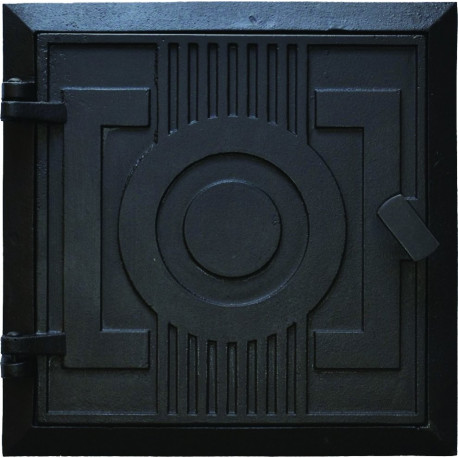 Dvierka revízne - 8 x 8 - ČIERNA