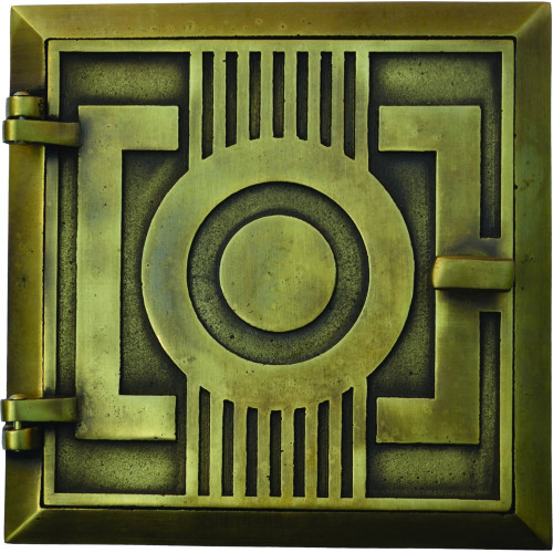 Dvierka revízne - 8 x 8 - MOSADZ