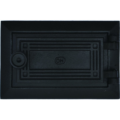 Dvierka popolníkové - KO - 6x3 -malé - -čierne