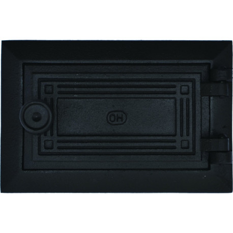 Dvierka popolníkové - KO - 6x3 -malé - -čierne