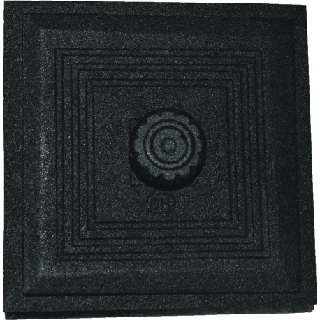 Dvierka vymetacie so záklopom-čierna