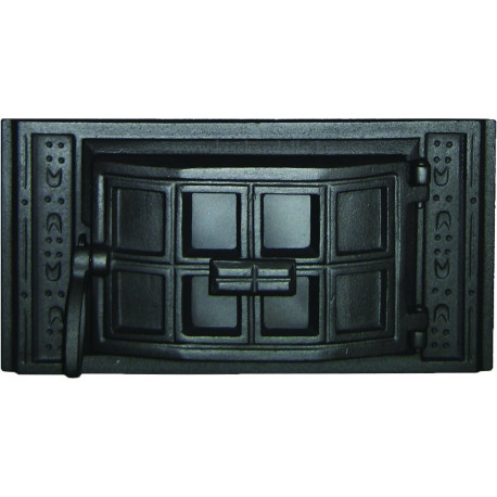 Popolníkové dvierka MABEL -čierna