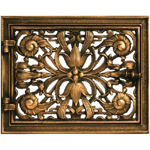 Dvierka ventilačné - 3526-mosadz