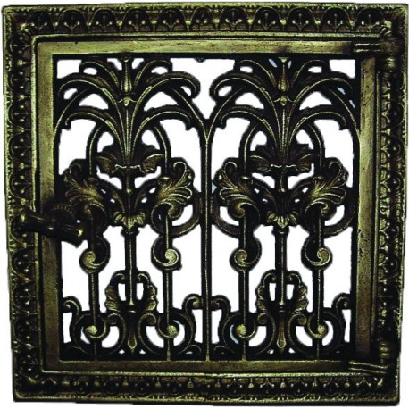 Dvierka ventilačné - 3556- mosadz