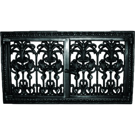 Dvierka ventilačné - 3557- čierna