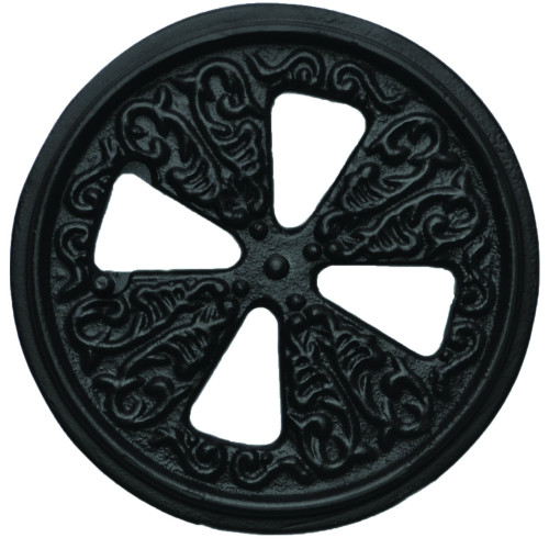 Anemostat - 3580 pr.125 mm - čierny