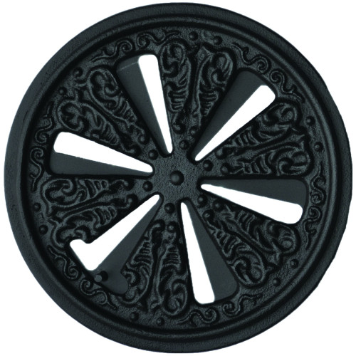 Anemostat - 3581 pr.150 mm - čierny