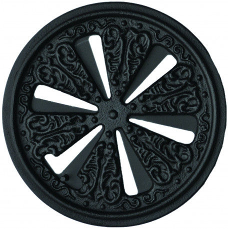 Anemostat - 3581 pr.150 mm - čierny