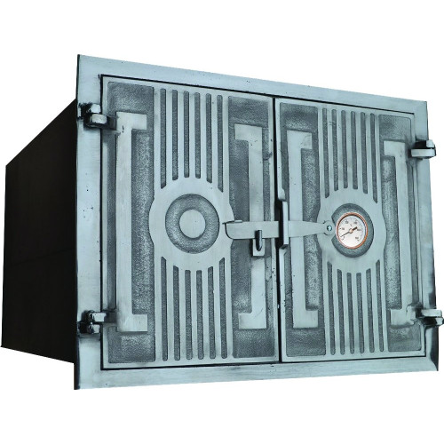 Pec liatinová - HRANA-veľká-nikel - plech.telo+teplomer