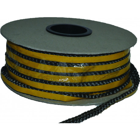 Sklokeramická šnúra plochá-samolepiaca 12x4 mm - cena za 1 m