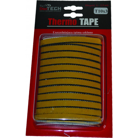 SADA - sklokeramická šnúra 2,5m - plochá, samolepiaca 8 x 2 mm