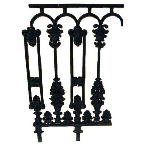 Zábradlie balkónové nr.3 - liatinové