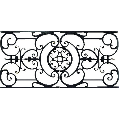 Zábradlie balkónové nr.8 - liatinové - komplet FOTO