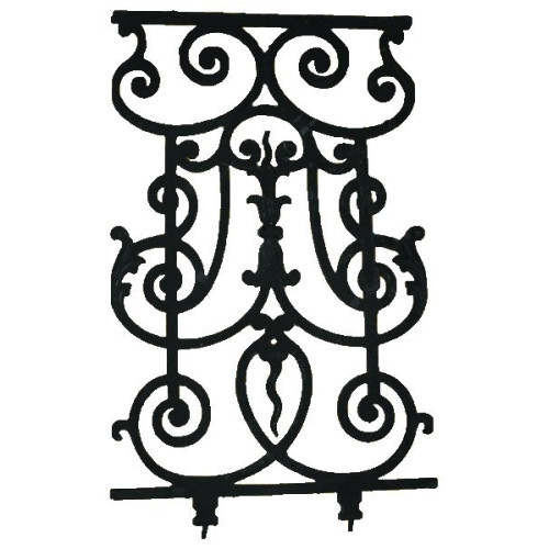 Zábradlie balkónové nr.7 - liatinové