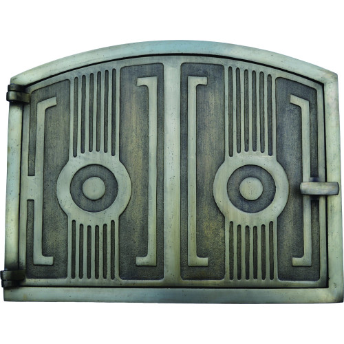 Pec liatinová - OBLÚK-MOSADZ+plech. telo