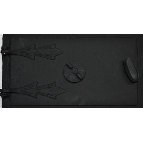 Popolníkové dvierka GALINA - čierna