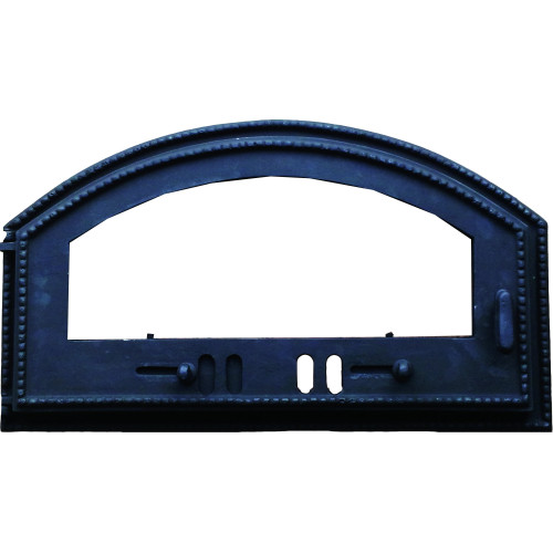 Pizza dvierka - ROMA - veľké - ĽAVÁ - presklená - ČIERNA