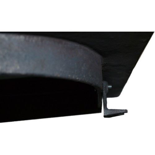 Pizza dvierka malé - TROPEA - ĽAVÁ, plná - čierna