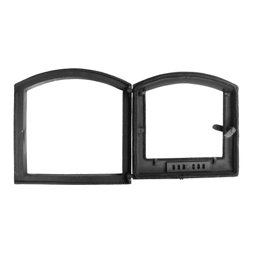 Liatinové dvierka PATRICIE- PRAVÁ - ČIERNA