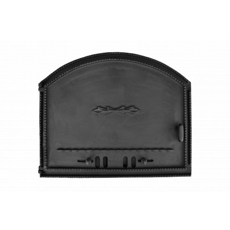 Liatinové dvierka PILAR - ľavé -ČIERNA