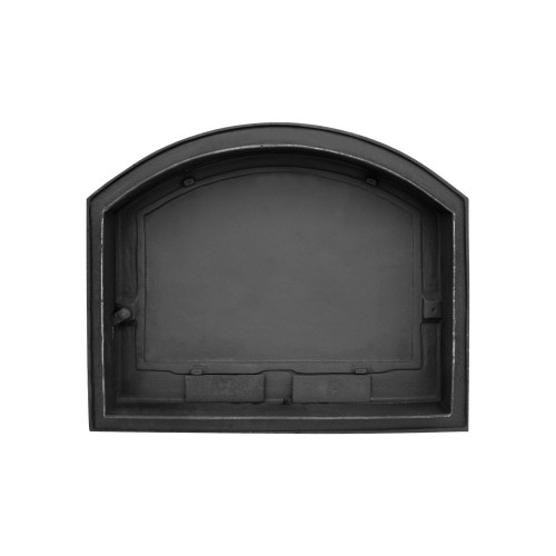 Liatinové dvierka PILAR - ľavé -ČIERNA