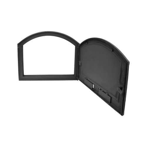 Liatinové dvierka PIUS - PRAVÉ - ČIERNA