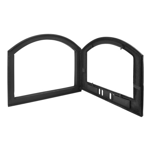 Liatinové dvierka PAMELA - PRAVÁ - ČIERNA