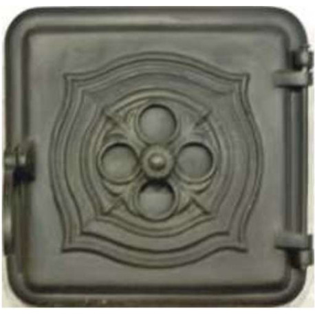 Liatinové dvierka EMERICH - čierna