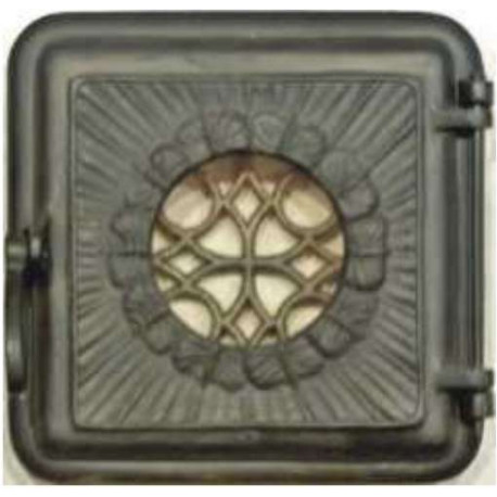 Liatinové dvierka ELENA- čierna