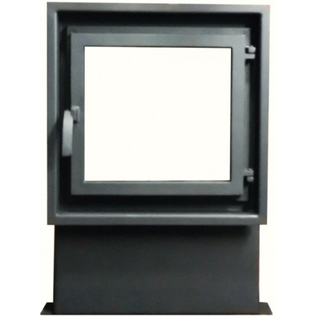 Liatinové dvierka JORGA s jednosklom 400*385mm