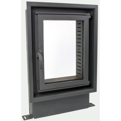 Liatinové dvierka JORIKA s jednosklom 360*470 mm