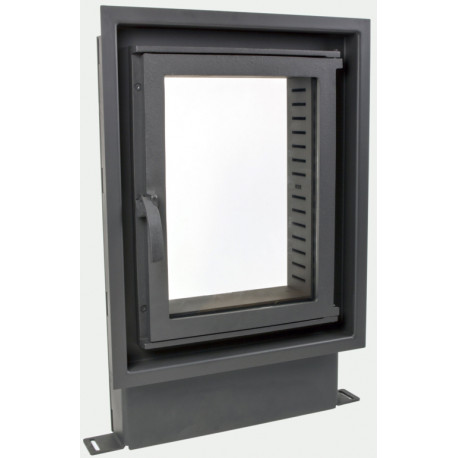 Liatinové dvierka JORIKA s jednosklom 360*470 mm