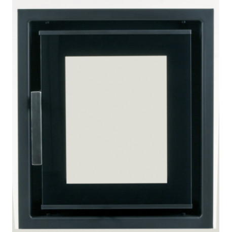 Liatinové dvierka GAJA s dvojsklom 305*360mm