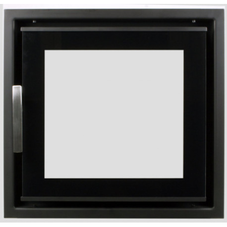 Liatinové dvierka GRACIÁNA s dvojsklom 385*400mm