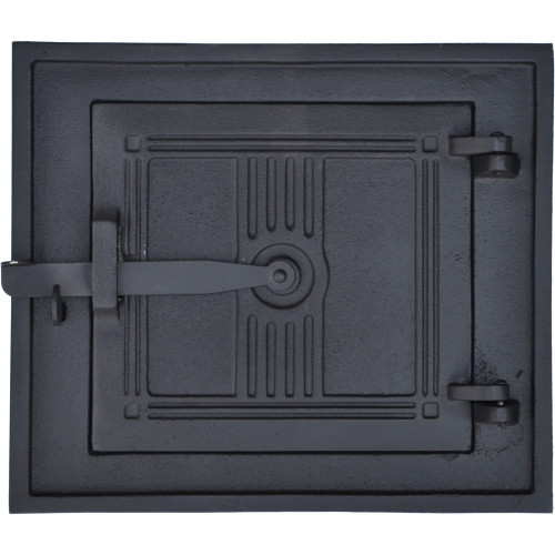 Liatinové dvierka kuchynské -KLASIK T- delené VEĽKÉ - mosadz