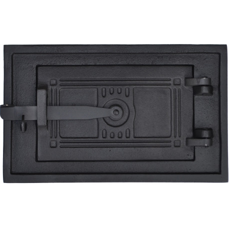 Liatinové dvierka kuchynské -KLASIK T - delené MALÁ - nikel