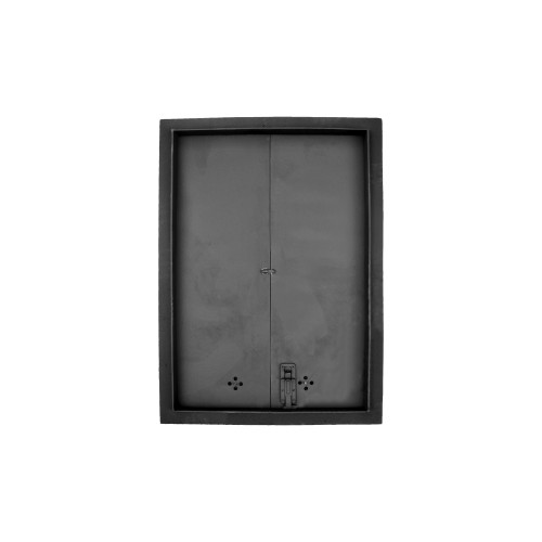 Dvierka udiarenské,pecové - RICK - s reguláciou - 650*910 mm - čierna