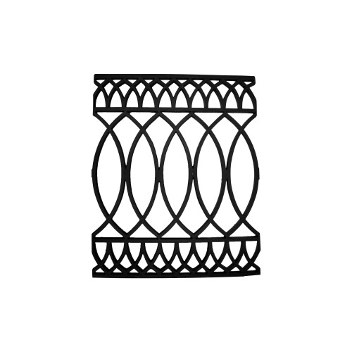 Zábradlie balkónové nr.2 - liatinové