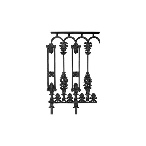 Zábradlie balkónové nr.3 - liatinové