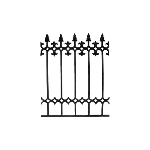 Zábradlie balkónové nr.9 - liatinové