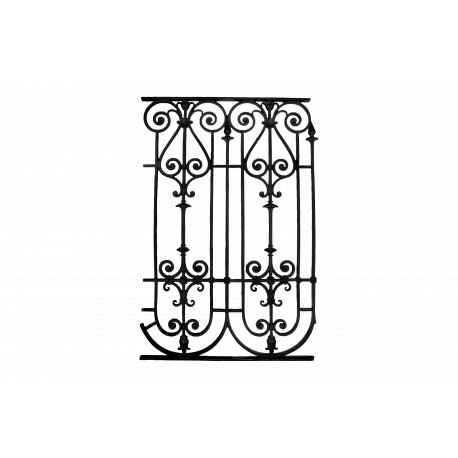 Zábradlie balkónové nr.18 - liatinové