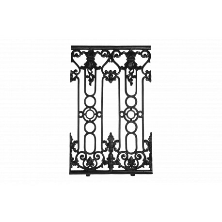 Zábradlie balkónové nr.25 - liatinové