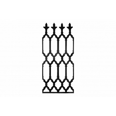 Zábradlie balkónové nr.27 - liatinové