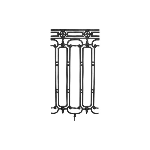 Zábradlie balkónové nr.28 - liatinové