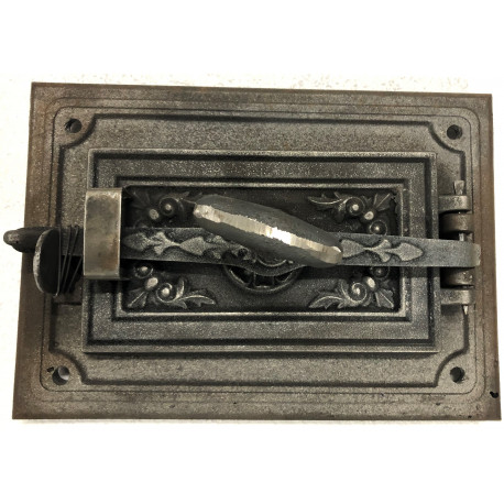 Liatinové dvierka ŽARKO-dolné-malé -s tesniacou šnúrou - čierna