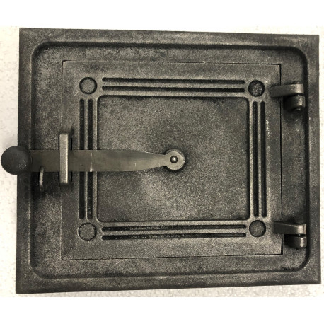 Liatinové dvierka kuchynské delené - HLADKÉ - ŽA- VEĽKÉ - čierne