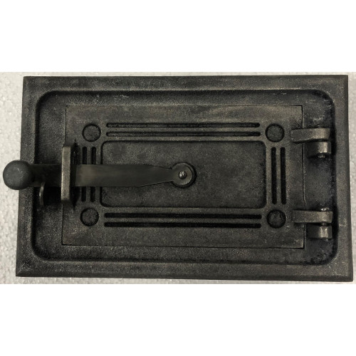 Liatinové dvierka kuchynské delené - HLADKÉ - ŽA- VEĽKÉ - čierne