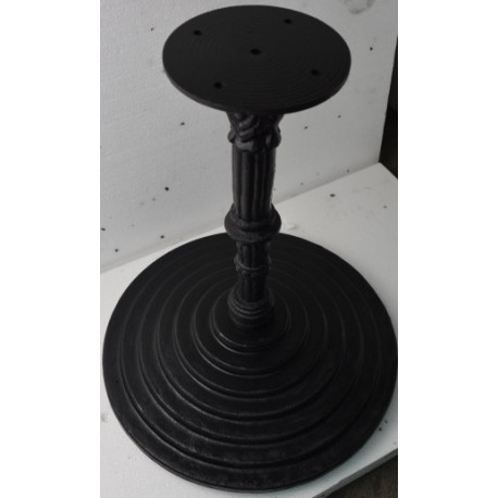 Kaviarenský stolík liatinový - I 13 - základňa kruhová