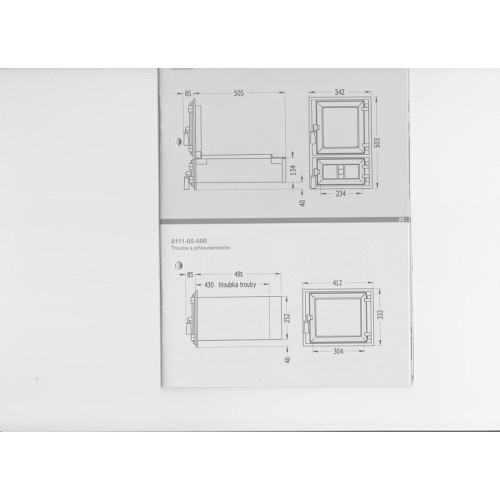 Vstavaná rúra - CHROM